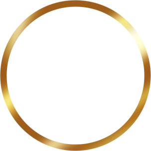 Gold Circle Shape